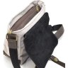 Мужская сумка-мессенджер из сочетания натуральной кожи и текстиля TARWA (21711) - 8