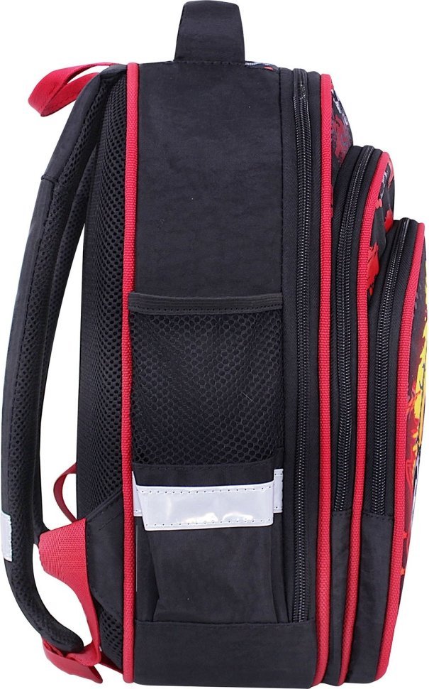 Вместительный текстильный рюкзак для школы с принтом Bagland (55329)