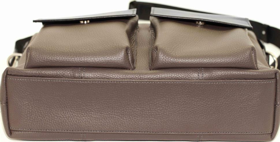 Вместительная мужская сумка с ручками и ремнем на плечо VATTO (11970)
