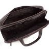 Деловая кожаная сумка коричневого цвета для документов H.T Leather Premium Collection (10233) - 8