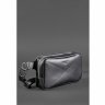 Черная поясная сумка из натуральной кожи BlankNote Dropbag Maxi (12687) - 3