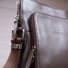 Мужская сумка через плечо из гладкой кожи коричневого цвета от украинского производителя SHVIGEL (11100) - 9