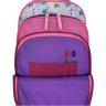 Школьный рюкзак для девочек малинового цвета с единорогом Bagland (55330) - 11