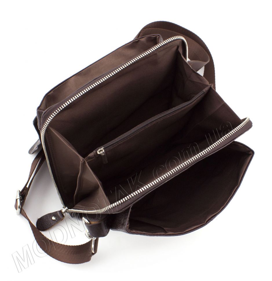 Небольшая кожаная мужская сумочка на каждый день Leather Collection (10451)