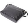 Классическая женская сумка из фактурной кожи черного цвета с плечевым ремешком Vintage 2422395 - 3