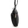 Мужская сумка маленького размера из натуральной кожи флотар в черном цвете TARWA (19664) - 3