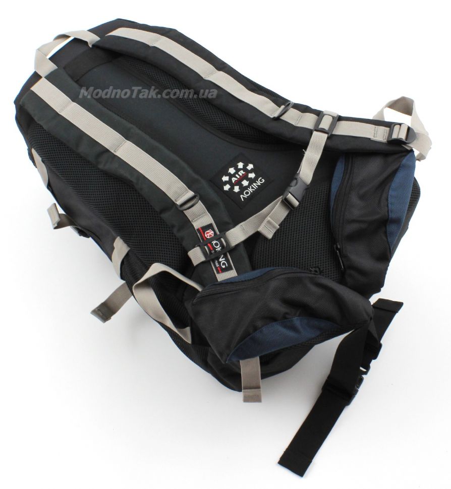 Повседневный рюкзак для города и путешествий синего цвета AOKING (10106)