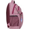 Бордовый школьный рюкзак для девочек из износостойкого текстиля Bagland (52732) - 2