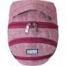 Бордовый школьный рюкзак для девочек из износостойкого текстиля Bagland (52732) - 4