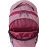 Бордовый школьный рюкзак для девочек из износостойкого текстиля Bagland (52732) - 5