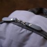 Сірий рюкзак з текстилю на блискавки Vintage (20628) - 9