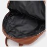 Женский рюкзак из экокожи коричневого цвета на два отделения Monsen 71833 - 5