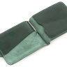 Зажим для денег зеленого цвета на застежке ST Leather (16870) - 4