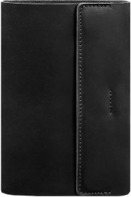 Блокнот (софт-бук) с обложкой из черной кожи Crazy Horse - BlankNote (14133)