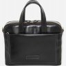 Классическая мужская деловая сумка черного цвета VATTO (11675) - 1