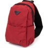 Красная сумка-слинг через плечо из нейлона Vintage (20629) - 1