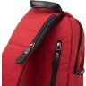 Красная сумка-слинг через плечо из нейлона Vintage (20629) - 3