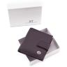 Маленький кожаный кошелек фиолетового цвета ST Leather (16511) - 6