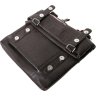 Коричневая кожаная сумка на плечо вертикального типа для мужчин Vip Collection (21097) - 5