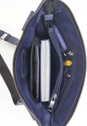 Наплечная мужская сумка планшет среднего размера VATTO (11776) - 2