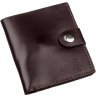 Темно-коричневое повседневное мужское портмоне с монетницей из натуральной кожи SHVIGEL (2416218) - 1