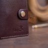 Темно-коричневое повседневное мужское портмоне с монетницей из натуральной кожи SHVIGEL (2416218) - 7