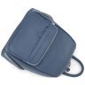 Темно-синий женский рюкзак формата А4 из фактурной кожи KARYA 69734 - 4