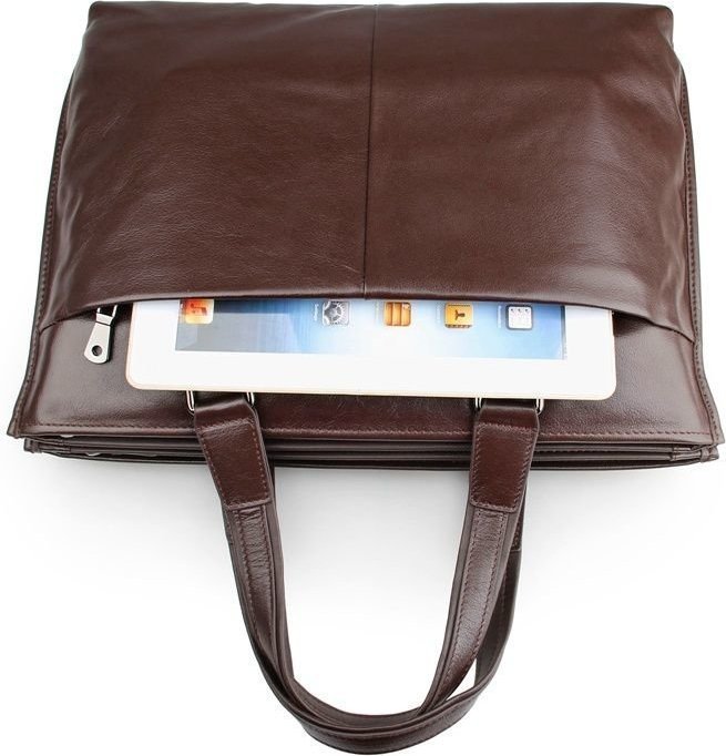 Мужская деловая сумка мессенджер с ручками и плечевым ремнем VINTAGE STYLE (14399)