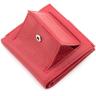 Небольшой кожаный кошелек красного цвета ST Leather (16513) - 5