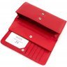 Большой красный женский кошелек из фактурной кожи ST Leather (15350) - 7