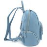 Голубой женский рюкзак большого размера из натуральной кожи KARYA 69735 - 2