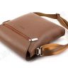 Фирменная мужская сумка светло-коричневого цвета - KARYA (10395) - 7