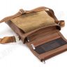 Фирменная мужская сумка светло-коричневого цвета - KARYA (10395) - 8