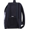 Черный школьный рюкзак для школы из текстиля с мотоциклистом Bagland (55536) - 2