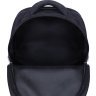 Черный школьный рюкзак для школы из текстиля с мотоциклистом Bagland (55536) - 5