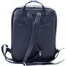 Стильный мужской рюкзак синего цвета из натуральной кожи VATTO (12077) - 3