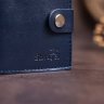 Недорогое мужское портмоне темно-синего цвета из гладкой кожи без монетницы SHVIGEL (2416220) - 6