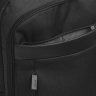 Зручний чоловічий рюкзак із чорного поліестеру під ноутбук Aoking (21450) - 5