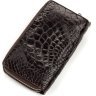 Мужской кошелек-клатч из натуральной кожи крокодила на молнии CROCODILE LEATHER (024-18173) - 2