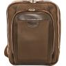 Кожаный мужской рюкзак коричневого цвета VATTO (12078) - 1