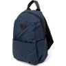 Мужская нейлоновая сумка-слинг через плечо синего цвета Vintage (20633)  - 1