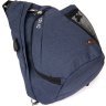 Синяя мужская сумка через плечо из текстиля Vintage (20551) - 3
