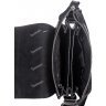 Наплечная сумка черного цвета из натуральной кожи Desisan (1354-01) - 6