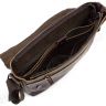 Винтажная сумка-мессенджер коричневого цвета KLEVENT (11532) - 11