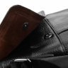 Мужская сумка классического стиля в черном цвете из мягкой кожи Borsa Leather (19337) - 5