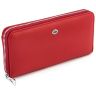 Красный женский кошелек большого размера ST Leather (16660)  - 2