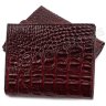 Маленький женский кошелек темно-бордового цвета KARYA (1065-016) - 3