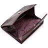 Маленький женский кошелек темно-бордового цвета KARYA (1065-016) - 4