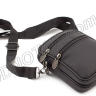 Небольшая кожаная сумочка на пояс и через плечо Leather Collection (10043) - 4