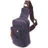 Мужская небольшая сумка-слинг через плечо из плотного текстиля Vintage (2421229)  - 1
